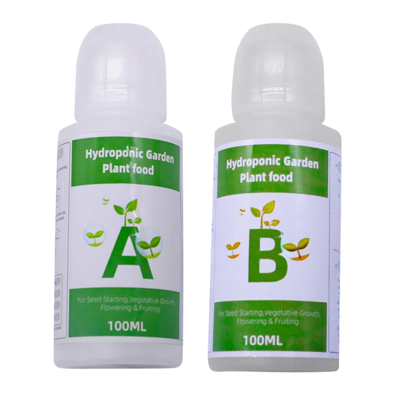 Nutrient Solution Ab - ปุ๋ยไฮโดรโปนิกส์ น้ำยาบำรุงพืช AB ชุดอาหารพืชสวนไฮโดรโปนิกส์ ปุ๋ยสำหรับพืช สำหรับดอกไม้