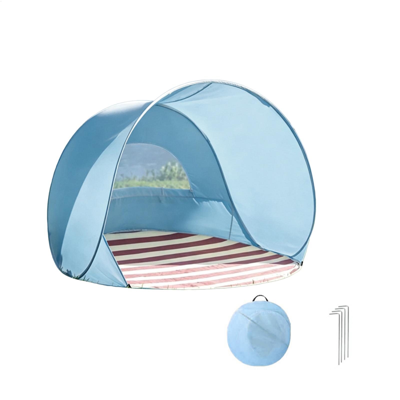 Grow Tent 4X4 - เต็นท์ชายหาดแบบพกพา น้ำหนักเบา ติดตั้งง่าย เต็นท์กันแดดสำหรับครอบครัว ผู้ใหญ่ ตั้งแคมป์