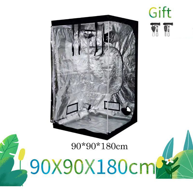 Grow Tent 4X4 - ใหม่ 90X90X180 ซม.Grow Room เต็นท์ Hydroponics