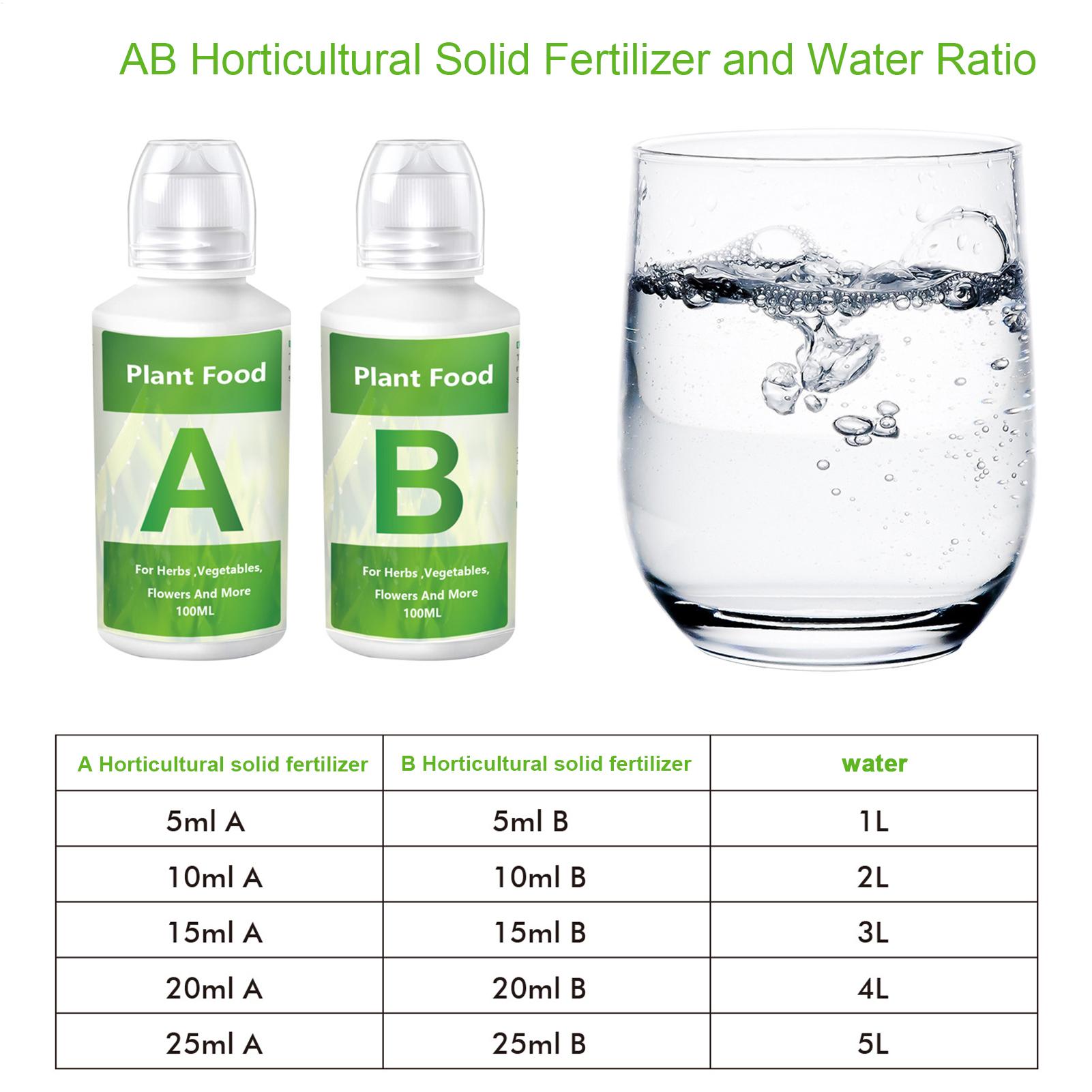 ปุ๋ยไฮโดรโปนิกส์ น้ำยาบำรุงพืช - Nutrient Solution Ab บทวิจารณ์และราคา