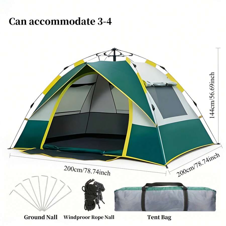 เต็นท์แคมป์ปิ้งแบบป๊อปอัพอัตโน - Grow Tent 4X4 บทวิจารณ์และราคา