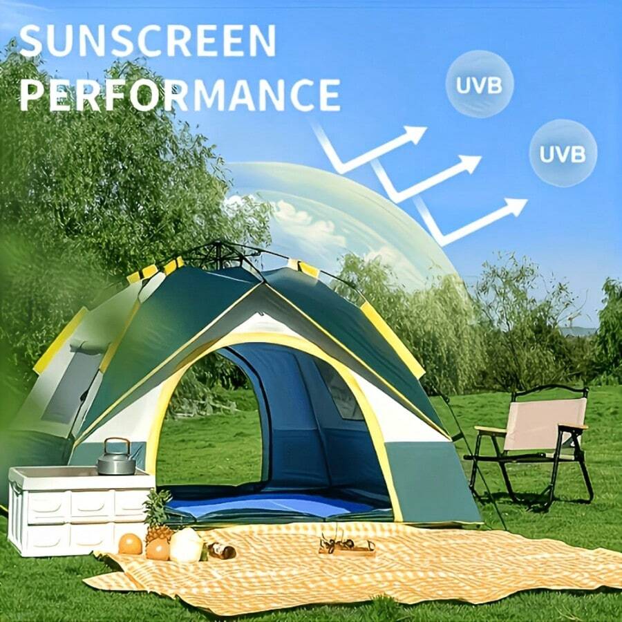 เต็นท์แคมป์ปิ้งแบบป๊อปอัพอัตโน - Grow Tent 4X4 บทวิจารณ์และราคา