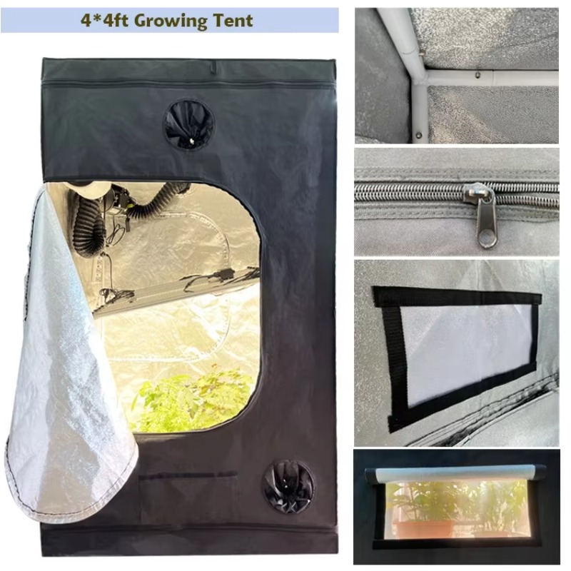 ชุดปลูกต้นไม้ในร่ม 4x4 พร้อมอุ - Grow Tent 4X4 บทวิจารณ์และราคา